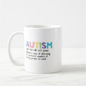 Mug Autisme Définition Sensibilisation sur l'autisme A (Gauche)