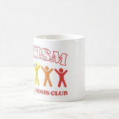 Mug Autisme Late Diagnostics Club, Funny Neurodiversit (Centre)