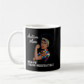 Mug Autisme Maman Indestructible Sensibilisation sur l (Gauche)