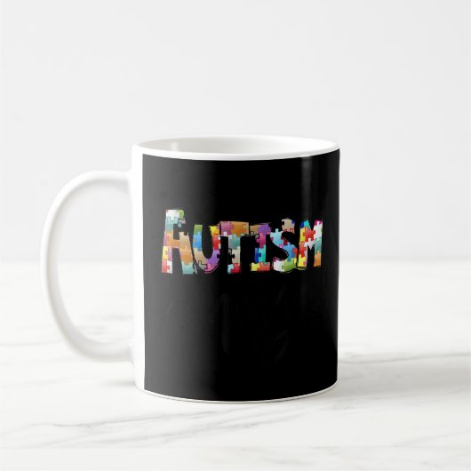 Mug Autisme Maman Sensibilisation sur l'autisme Autism (Gauche)