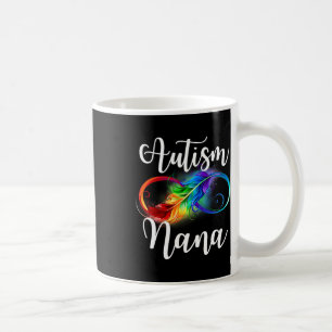 Mug Autisme Nana Neurodiversité Signe de l'infini arc-