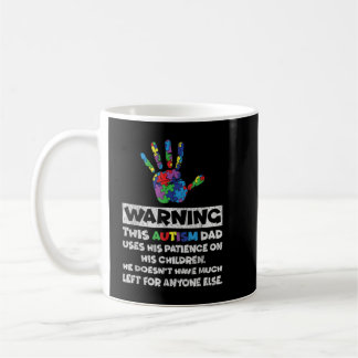 Mug Autisme Père Père Fils Fille Autistique Enfant Aut