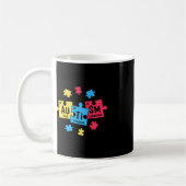 Mug Autisme Pour Les Enseignants VITESSE Éléments De T (Gauche)