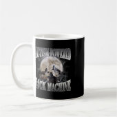 Mug Autisme Powered F#ck Machine Mème Drôle Wolf Autis (Gauche)