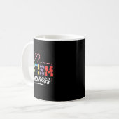 Mug Autisme prise de conscience autistique (Devant gauche)
