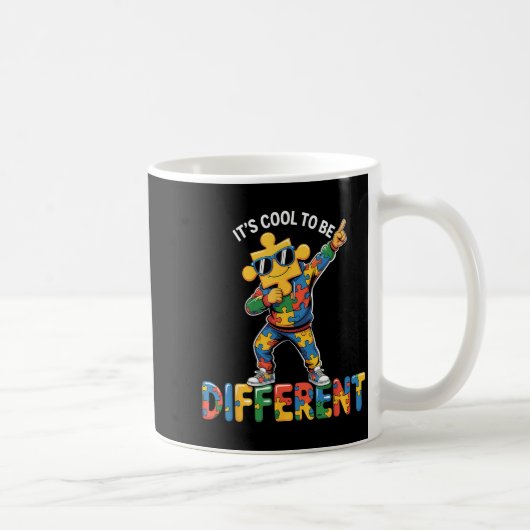 Mug Autisme prise de conscience autistique (Droite)