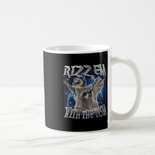 Mug Autisme Racoon Autisme Mème Drôle Rizz Em Avec