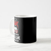 Mug Autisme - Rouge à la place - Acceptation Non Sensi (Devant gauche)
