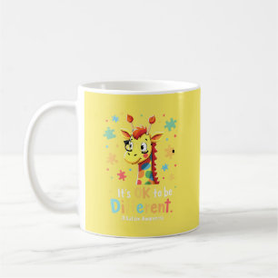 Mug Autisme Sensibilisation Girafe Animal Mignon Cest