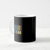 Mug Autisme Sous-code Sensibilisation Inclusion Artwor (Devant gauche)