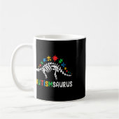 Mug Autismsaurus Dinosaure Garçons Enfants Tout-Petit (Gauche)