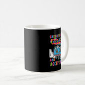Mug Autistic Advocate Acceptation Train Puzzle Cool Au (Devant droit)