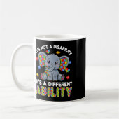 Mug Autistique Différente capacité Sensibilisation sur (Gauche)