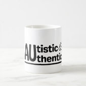 Mug Autistique et authentique (Centre)