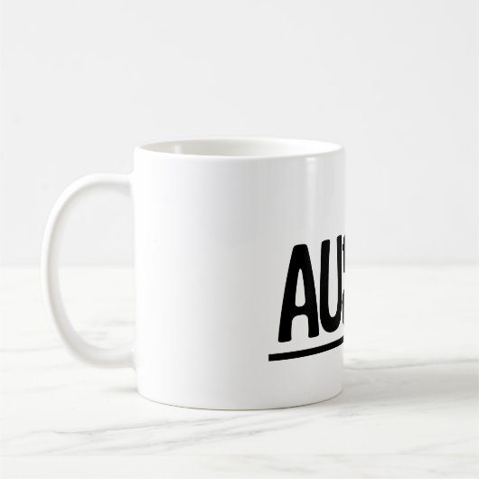 Mug Autistique et authentique (Gauche)