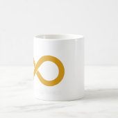 Mug Autistique Gold Infinity (Centre)