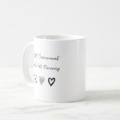 Mug Auto-découverte Auto-amour Citation Inspiration Mu (Devant gauche)