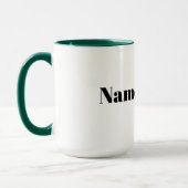 Mug Auto-Mécanique Homme Personnalisé (Gauche)