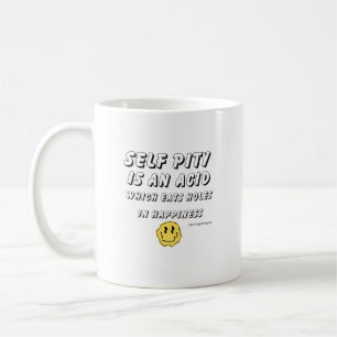Mug Auto-Pitié - Citation Earl Nightingale -