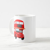 Mug Autobus rouge (Devant gauche)