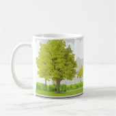 Mug autobus rouge classique, souvent utilisé comme moy (Gauche)