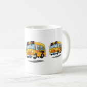 Mug Autobus scolaires de dessin animé (Devant droit)