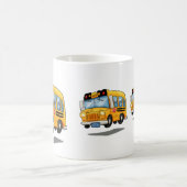 Mug Autobus scolaires de dessin animé (Centre)