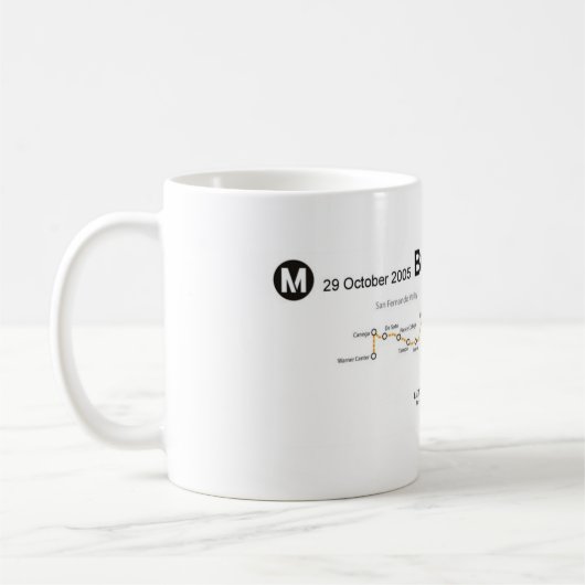 Mug Autobus sur le fournisseur (Gauche)