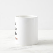 Mug autocar a besoin de café (Centre)
