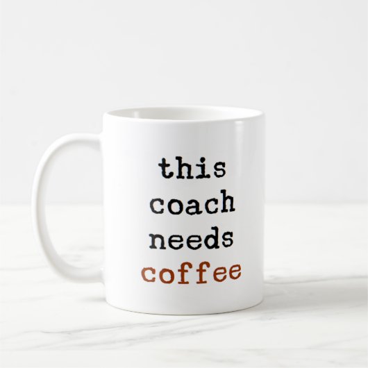Mug autocar a besoin de café (Gauche)