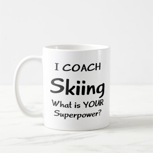 Mug autocar de ski (Gauche)