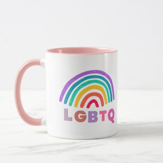 Mug autocollant (Gauche)