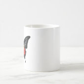 Mug Autocollant à drapeau à queue noire autochtone (Centre)