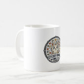 Mug Autocollant Bombe Dessin Animé Chat POD Vector Art (Devant gauche)
