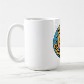 Mug Autocollant Chat Coordinateur du Chaos - Café Drôl (Gauche)