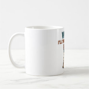 Mug Autocollant de bouledogue français 'Promenade ? J'