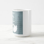 Mug Autocollant de mariage romantique et élégant modif (Centre)