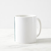 Mug Autocollant de programmeur de réseau de code binai (Devant droit)