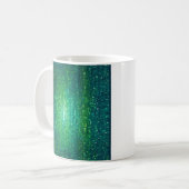 Mug Autocollant de programmeur de réseau de code binai (Devant gauche)