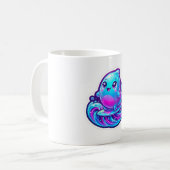 Mug Autocollant de surf Cute 3D Sherro Aniimo (Devant gauche)