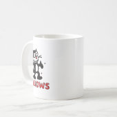 Mug Autocollant de Wallows de chat (Devant gauche)
