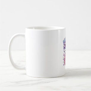Mug Autocollant idée cadeau magique Licorne Donut Touc