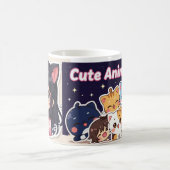 Mug Autocollant mignon (Centre)