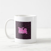 Mug Autocollant You Can Make It (Gauche)