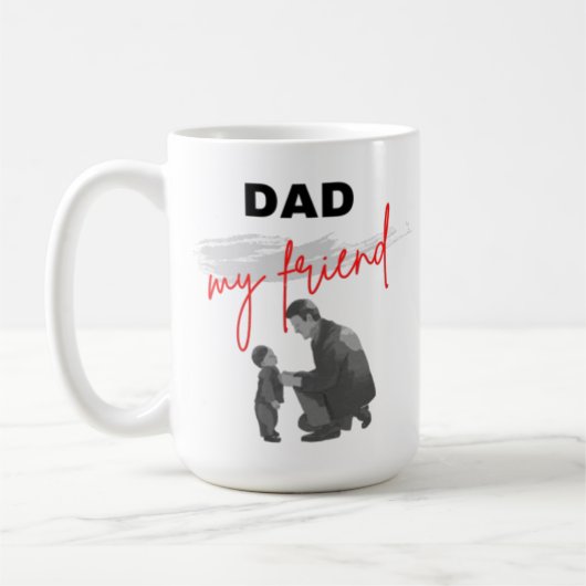 Mug autocollants-cadeaux fête des pères (Gauche)