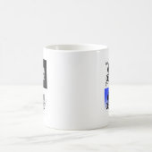 Mug Autocollants CYCLISTES MTB VTT MX (Centre)