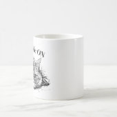 Mug Autocollants de chat (Centre)