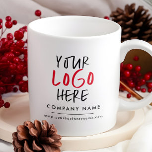Mug Autocollants de logo personnalisés Marque d'entr