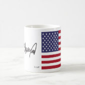 Mug Autographe du président Donald Trump 2025 (Centre)