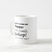 Mug Autoharp Me Rendre Heureux (Devant gauche)